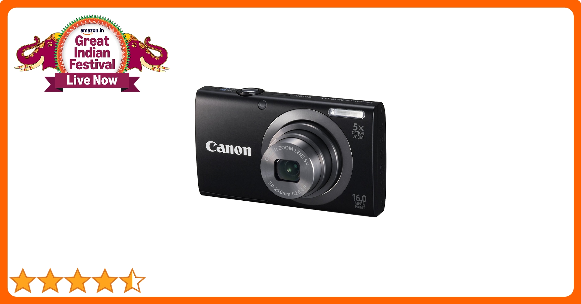 Canon キャノン デジタルカメラ　Power Shot A2300 Amazon | Canon デジタルカメラ PowerShot A2300 シルバー 光学5